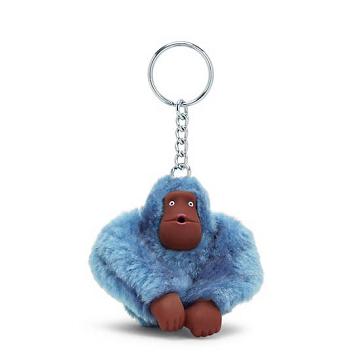 Kipling Sven Small Monkey Keychain Accessories Blue Buzz | CA 2012FD